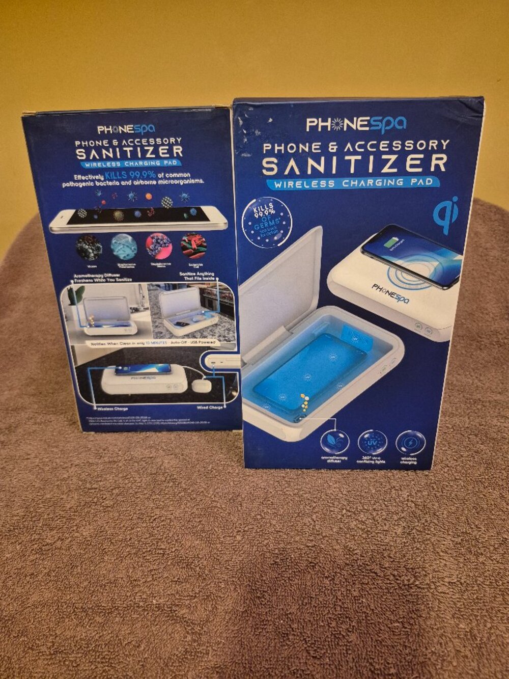 PHONESPA PHONE & ACCESORY SANITIZER (NEW IN BOX) SET 2